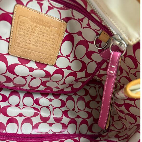 Vintage COACH y2k Hampton Nylon Tote - Picture 7 of 10